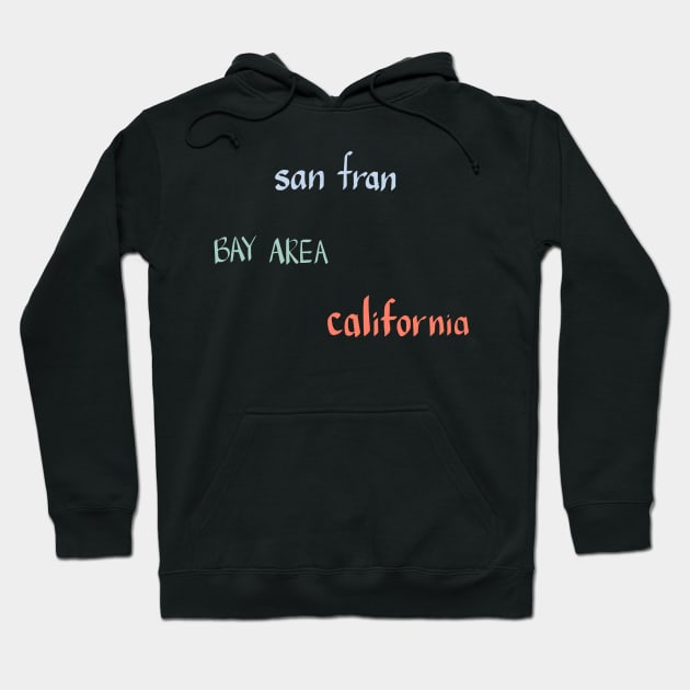 san francisco Hoodie by weloveart